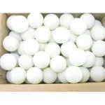 Gmefvr TT Ping Pong Table Tennis Balls 40+ Loose Pack of 25 (White)