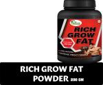 Floarkart Rich Grow Weight Gain Powder _ Protein Supplement Powder /High Intense Workout Weight Gainers/Mass Gainers (200 g, No Flavour)