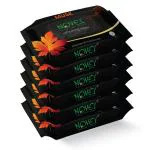 NOVEL Refreshing Wipes Musk Fragnance Pack of 6 (150 Wipes)