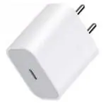 ORENSH 20W Type C Fast Charger PD 3.0 USB C Wall Adapter Compatible for iPhone Xs Max/XR/X,AirPods Pr, iPad/iPad Mini, and More (White) {BIS Certified}