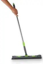 Proclean Flat Mop with 360 Degree Flat Mop, Color Green