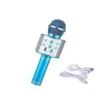 Epriko- Portable WS-858 Wireless Handheld Bluetooth Connection Player Speaker 3-in1 Mic for Andriod System Mobile Phones Microphone