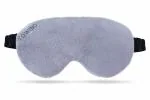 TOWINO Eye Mask for Sleep Eye Mask Super Smooth And Adjustable Strap- Super Soft & Comfortable for Women & Men, Blindfold for Travelling, Night Sleeping,Nap Suitable for All(Grey) Made In India
