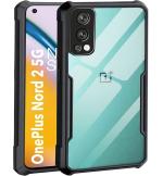 ERIT Shockproof Eagle Back Cover for Oneplus Nord 2 5g (Transparent Black Border)
