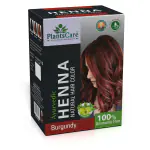 Plants Care Ayurvedic Henna Natural Hair Color Burgundy 20gX12 (240g)