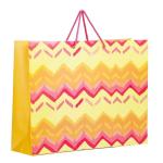 PPJ - (LEHARIA) (30 Pcs.) PAPER CARRY BAG (FLORAL) 16 Inch X 12 Inch X 4 Inch for DIWALI/WEDDING/FUNCTION/BIRTHDAY/RETURN GIFTS/CHRISTMAS (Pack of 30)