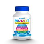 Healthvit Mulvit Multivitamins and Minerals with 31 Nutrients - 60 Tablets