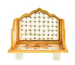 Urban Baniya White Marble Home Temple Pooja Mandir(10X10X20 CM)