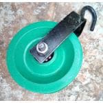LJL Traders Simple Ball Bearing Pulley for Lifting Rope Exercise Well Home - 3.5Inch (1 Piece)