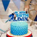 Zyozique Boss Baby Month Cake Topper (2nd Month)