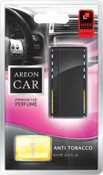 AREON Long Lasting and Durable Anti Tobacco Car Perfume - 8 ml (10.2 x 3.2 x 17.2 cm)