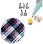Urban Buy Steel Nozzle And Roti Cover Kitchen Tool Set 7 pc
