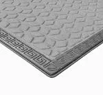 Mega Cart Home Grey Polypropylene Rectangular Door Mat, Anti Skid Floor Mat - 60 X 40 cm