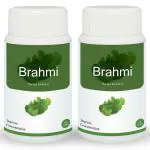 Herb Essential Brahmi (Bacopa monnieri) 500 mg 60 Tablets (Pack of 2)