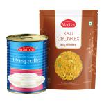 MADHAV | Kaju Cornflakes 350Gm Rasgulla 1Kg | Product of Bikaner | No Palm Oil | Traditionally Prepared | Authentic Bikaneri