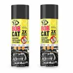 Shadow Securitronics BOB CAT Car Rat Repellent/Rodent Spray | 2x Advance Formula | Non- Toxic Rat Repeal Spray | Rat No Entry in Cars/Bike/Tractor | Mouse Rodent Repellent | Vehicle Mouse Repellent Spray | 200ml Pack of 2