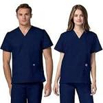 Avneel Pure Cotton Patient Dress Patient Gown/Examination/Both Side Wearable Hospital use Gown, Patient Gown (red) Free Size Unisex