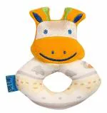 CUBS & HUGS Face Ring Rattle Soft Toy for Babies