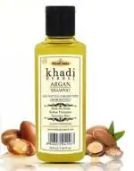 Khadi Herbal Argan Shampoo For Deep Conditioning, Nourishment And Moisturization 210 ML