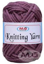 M.G Enterprise Wool Yarn, Varsha trece Deep Salmon 200 Grams.