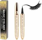 Rose Leaf Magnetic Eyeliner Pencil All Skin Types Waterproof, Longlasting and Even Lines - 5g