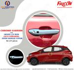 FALCON CAR DOOR HANDLE COVER CHROME FOR GRAND i10 NIOS 2019 ONWARDS