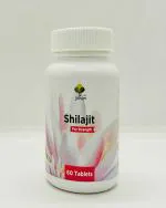 JISHAN Shilajit Tablets | For Vigour & Strength | Ayurvedic Health Rejuvenation