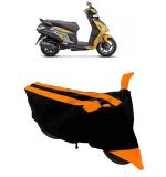 ABORDABLE Presents Hero Maestro Edge 125 Water Resistant - Dust Proof - Full Bike / Scooty Two Wheeler Body Cover (ORANGE STRIPES)