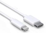 Astound Lightning Cable 1.5 M Copper Braiding Lightning To Usb-C Fast Charging Cable (Compatible With Camera, Computer, Gaming Console, Mp3 Player, Mobile, Smart Watch, Tv, Tablet, White, One Cable)