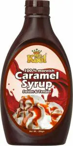 MR. KOOL Caramel Syrup, Caramel Sauce For Topping, Dressing Cake, Pastries And More 200 gm (200 Ml, Pack Of 1)