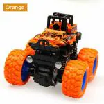 Happybive Mini Monster Truck 4wd Friction 360Degree Stunt 4wd Carfor Toddlers Kids Gift Friction Car Incomplete