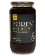 Nature Trust Raw Organic Forest Honey, Wild, Unprocessed, Unheated, Non Pasteurized, Original Honey 100% Pure and Natural, Collected from Deep Forest, 1200 Gram