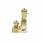 A V Gifts And Handicrafts Brass Miniature Mixer/Mixer Grinder