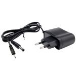 Pick Ur Needs Emergency Torch Light Charger Pick Ur Need Rechargable Emergency DC Power Supply Adapter Charger for Emergency Lights 6V/600mA 3.6 A 10 hrs Torch Emergency Light (Black)