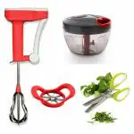 ODD M EVEN Quick and Handy Chopper, Blender, Cutter, Scissor Kitchen Tool Set