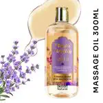 VEDIC VALLEY LAVENDER STRESS RELIEVING BODY MASSAGE OIL CERTIFIED NATURAL-300ML