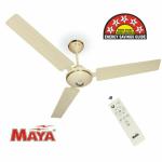 MAYA MAYA 900 mm Ecological(Decorative), 22 - watt, 450 RPM (BLDC) AC Ceiling Fan