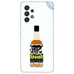 GADGETSWRAP Printed Vinyl Skin Sticker for Samsung Galaxy A53 (5G) - Risky After Wisky