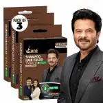 Vcare Shampoo hair color triple plus brown - 15ml