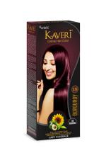 Kaveri Creme Hair Color for Women, Men with goodness of Avocado, Sunflower Argan Oil, Henna extract Black Sesame Oil Instant Shine & Smoothness, Long Lasting | Soft & Silky Touch (90 ml Burgundy)