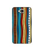 Casotec Rangoli Folk Art Design Printed Silicon Soft TPU Back Case Cover for Huawei Honor Holly 2 Plus