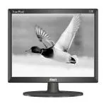 Foxin FM 1750 Crystal SQ HDMI 43.5 cm / 17.1 Inch Black HD Resolution LED Computer Monitor with HDMI + VGA Port, True Pixel & Eco Friendly | BIS Approved | 365 Days Warranty