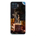 GADGETSWRAP Printed Vinyl Skin Sticker for Oppo F17 Pro - Warmth Steam Cup