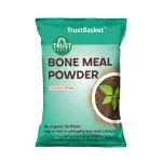 TrustBasket Organic Bone Meal | Steamed Bone Meal | Rich in Phosphorus and Calcium | Natural Plant Fertilizer| - 450 Grams (Set of 1)