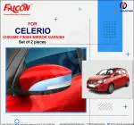 CHROME FINISH MIRROR GARNISH/COVER FOR CELERIO