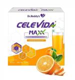 CELEVIDA Maxx High-Protein & Immunity Supplement to Support Muscle Health, 462g (33gm X 14 Sachets)
