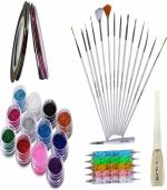 Looks United Proffesional Nail Art kit ( Pack Of 43 )