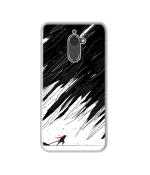 Casotec Geometric Strom Design Printed Silicon Soft TPU Back Case Cover for Coolpad Note 5 Lite