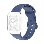 LIDDU Silicone Smart Watch Strap for Fire Bolt Ring BSW005 (Navy Blue)