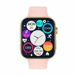 Rudson i7 Pro Max Golden-Pink Bluetooth Calling Smart Watch 1.65-inch LCD screen with All Notifications Fitness Tracker Heart Monitor, Men & Women Smart Watch Waterproof Compatible with All Smartphones Android/iOS